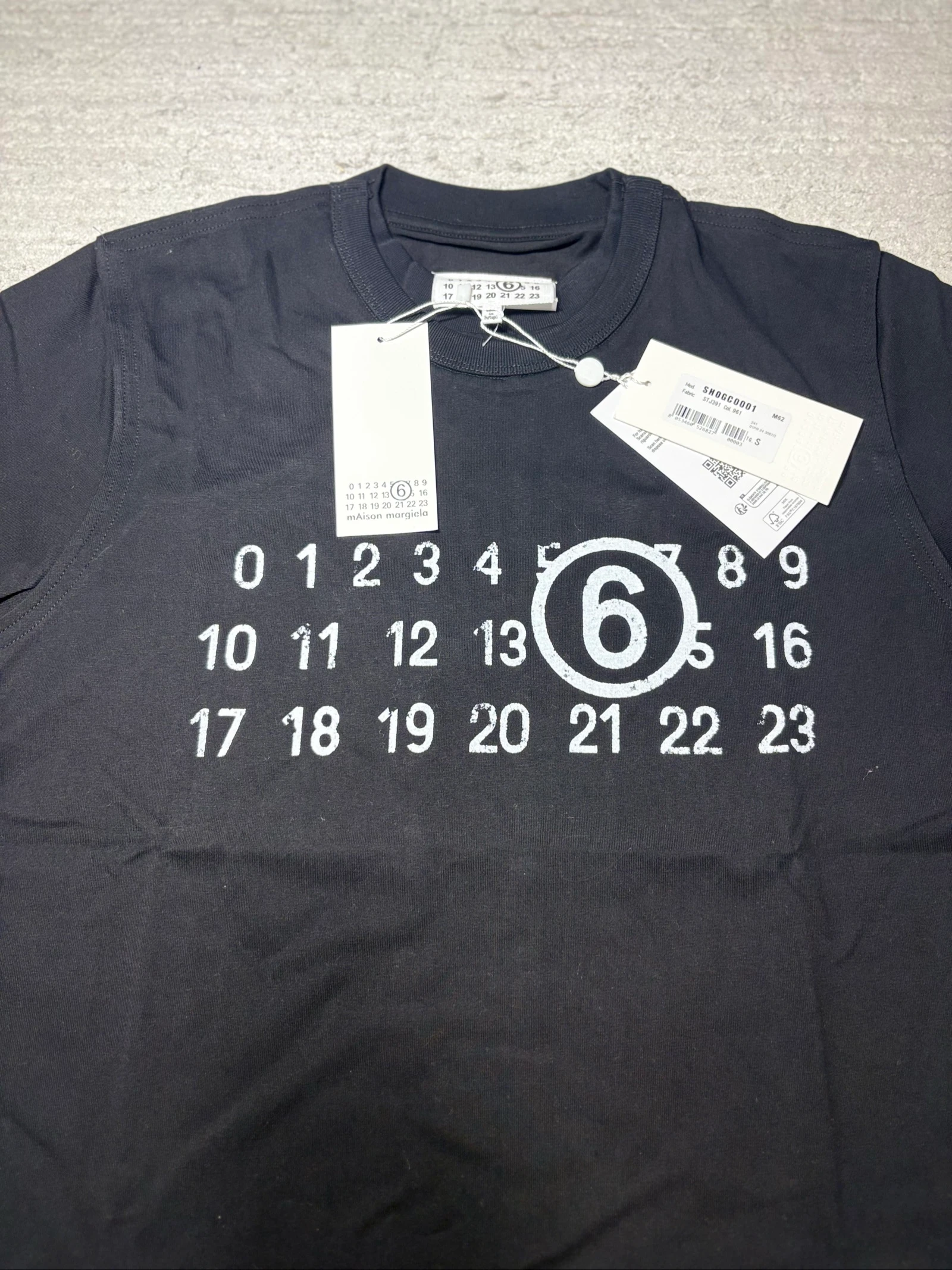 Camiseta Maison Margiela Negra Unissex – photo 3